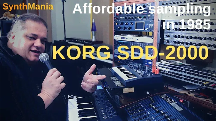 Affordable sampling in 1985: Korg SDD-2000