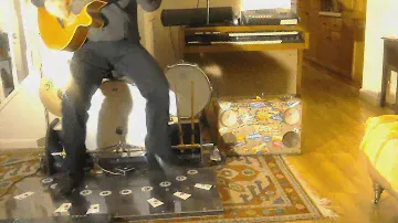 " mechanical drum and bass pedalboard " train beat stupidity.