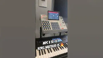 The MPC SE & Korg Nautilus set up is 🔥🔥🔥🔥 #bolodaproducer