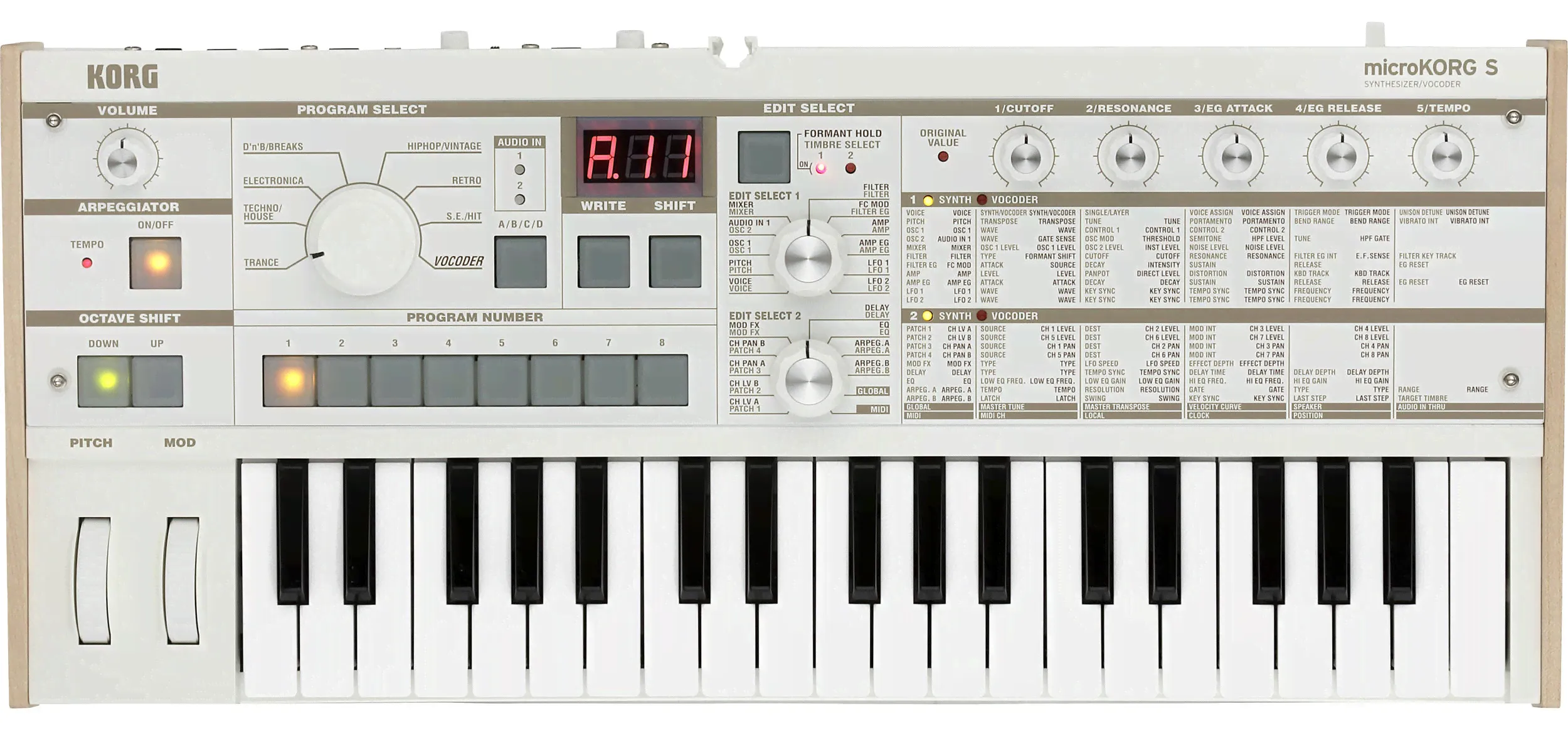 Синтезатор KORG microKORG S-0