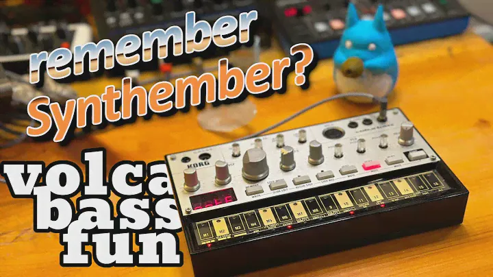 Korg Volca Bass solo jam and improvisation / Remember Synthember 2024