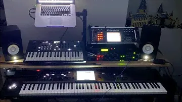 “Vast Waves” - V-Synth + Kronos + Wavestate + Wavestation SR
