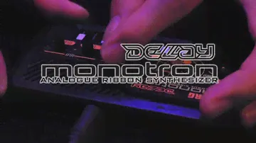 Korg Monotron Delay Analogue Ribbon Synthesizer at Soundsliveshop.com
