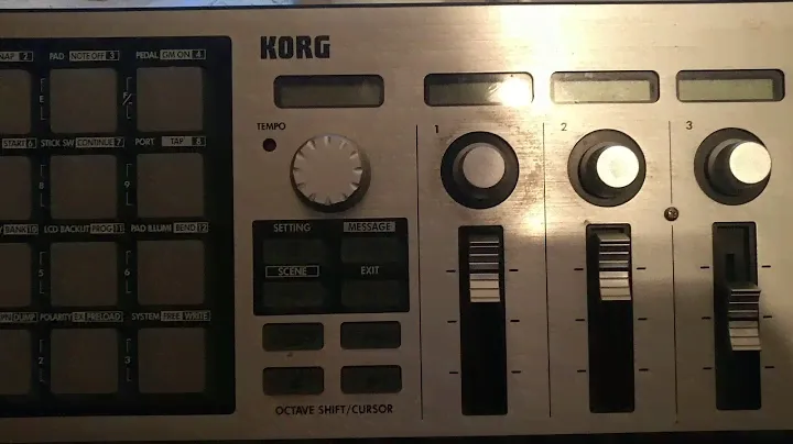 Korg Microkontrol testv002 problem fix