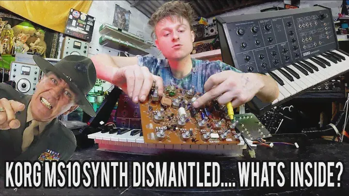 KORG MS10 Whats inside? REVERSE TEARDOWN #1