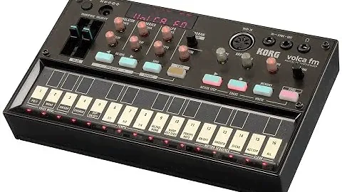 KORG volca fm синтезатор обзор в Музторг Украина