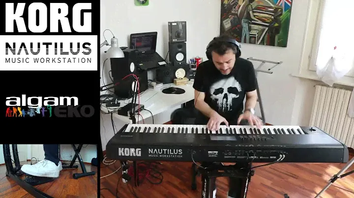 KORG NAUTILUS-88 Demo Di Salvatore Bazzarelli
