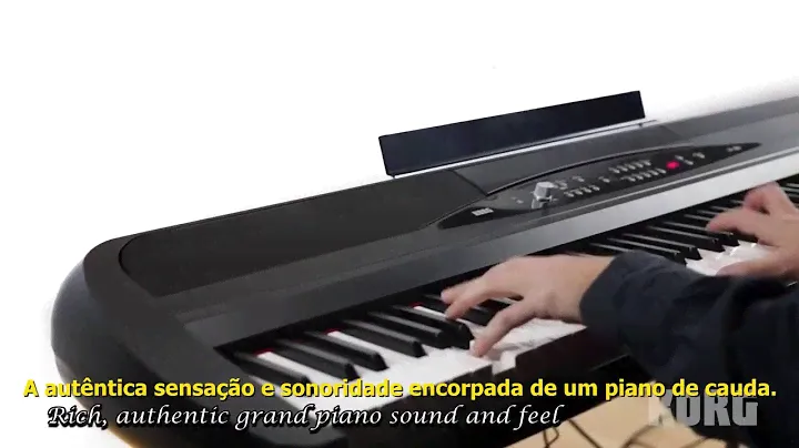 KORG® SP-280 Piano Digital - Som. Estilo. Simplicidade.