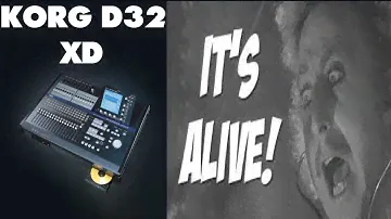 KORG D32XD WHAT HAD HAPPENED WAS..