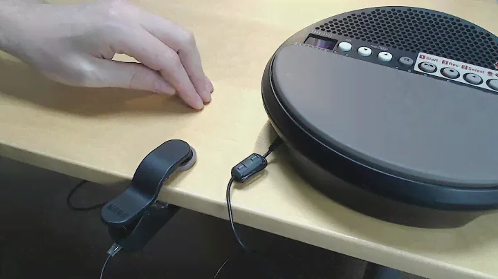 Korg Wavedrum Mini - Using the Clip