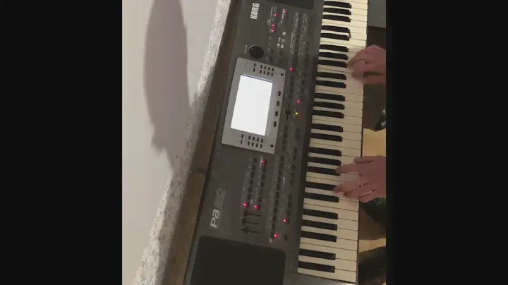 Как играть песню LET IT SNOW на синтезаторе Korg pa60 | Tutorial