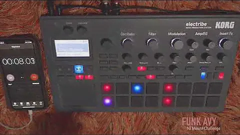 Korg Electribe 2 10 Minute Challenge