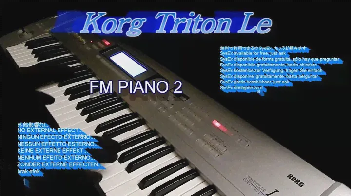 Korg Triton Le / Tr New Sounds 2