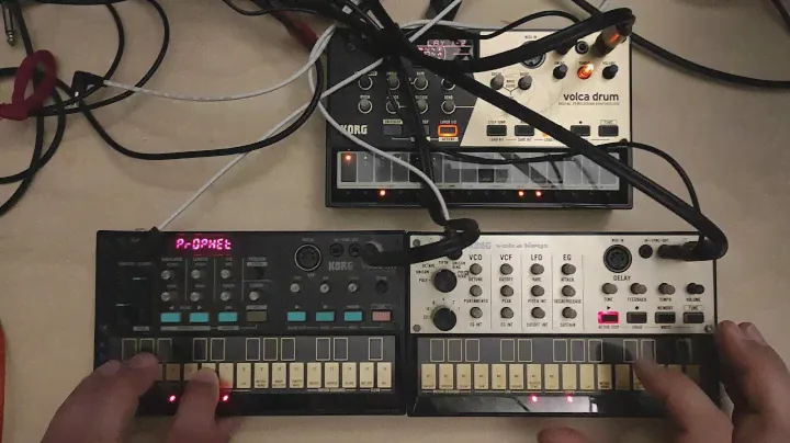 Be Easy Creative - 3 Volca-Setup - Wonderful Sounds!