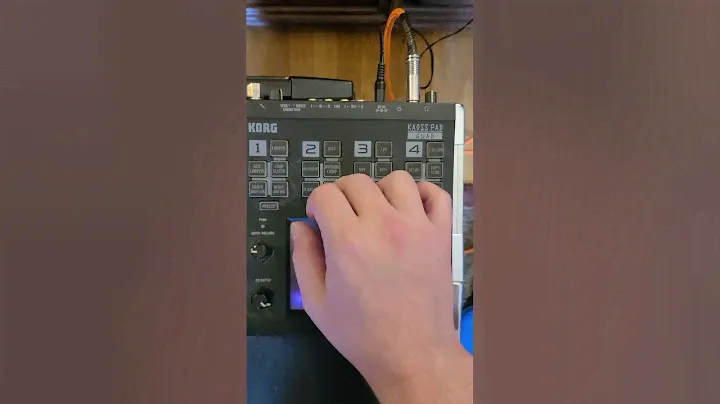 SOLD! - BUY MY STUFF - Korg Kaoss Pad Quad, dynamic effects processor,  demo