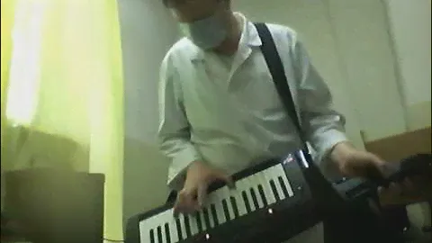 Terrible blues korg rk-100s ужасное соло Блюззз
