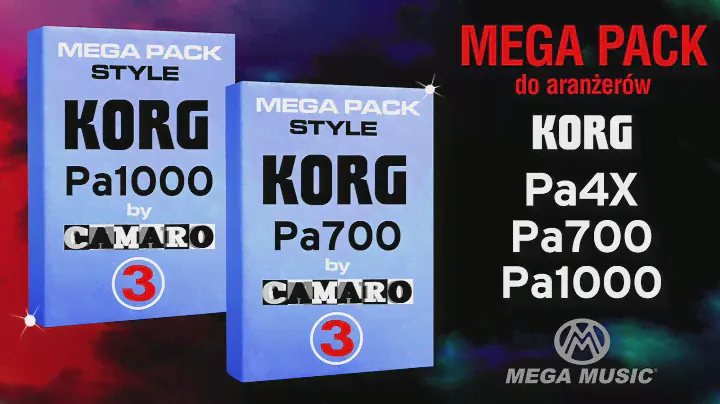 MEGA PACK 3 - Style do KORG-a PA700/PA1000/PA4X