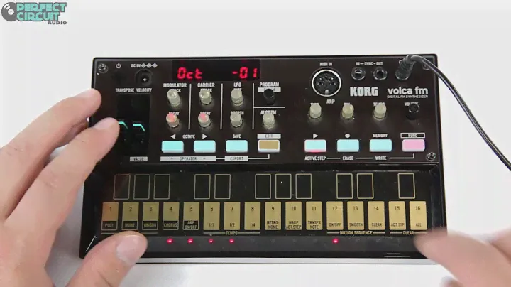 Korg Volca FM Sequencer Demo