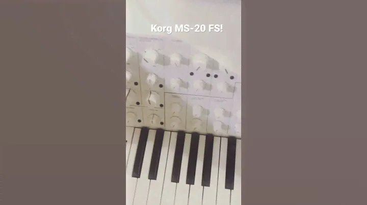Unboxing Korg MS-20 FS