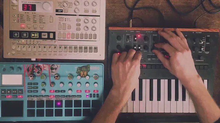 ambnt 2 // Korg Electribe 2, ES-1 mkII and Monologue