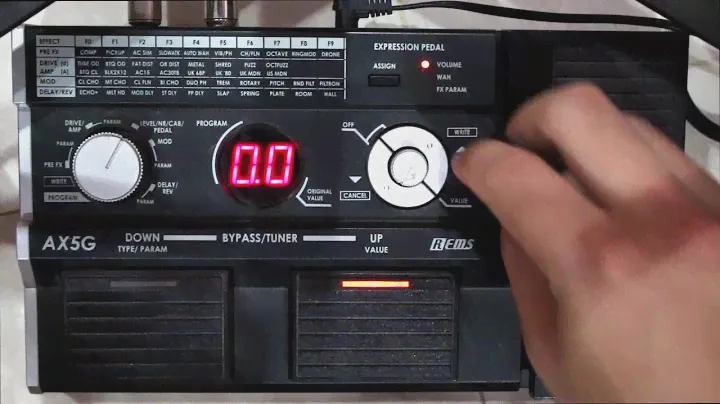 แป๊ะ  Syndrome -  แนะนำการใช้งาน Korg AX5G