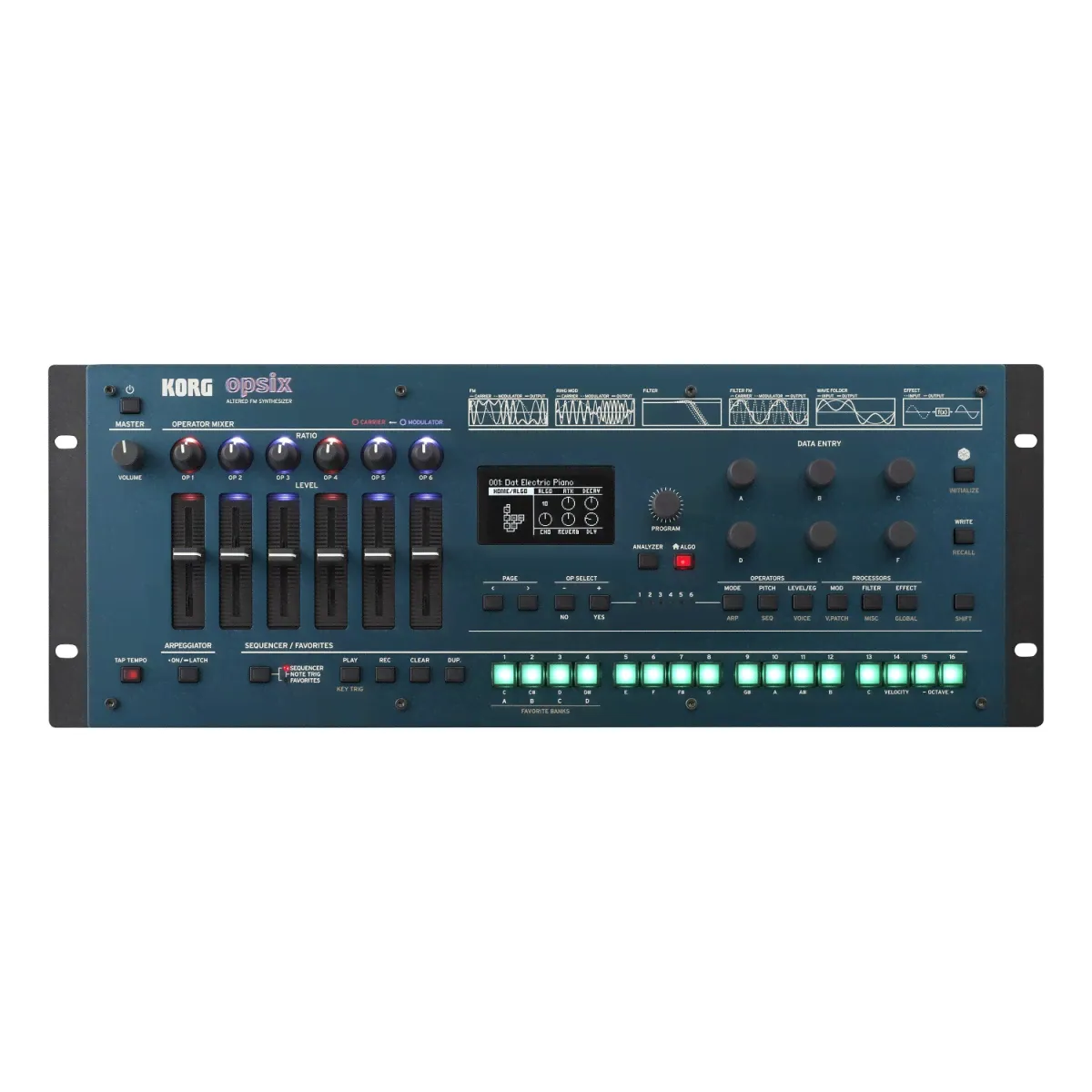 Korg OPSIX Module Цифровой FM синтезатор-0
