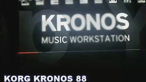 KORG KRONOS Error Startup Program
