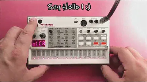 Korg Volca Sample v2 is here - Hard way randomised Jam!