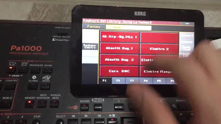 Korg pa1000(tanıtım)