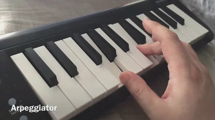 Korg microKEY Air with ipad garageband