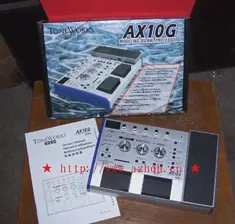 Процессор эффектов Корг ax10g гитарный процессор мульти-эффектов, прилагается к бренду питания новый подлинный лицензированный спец KORG