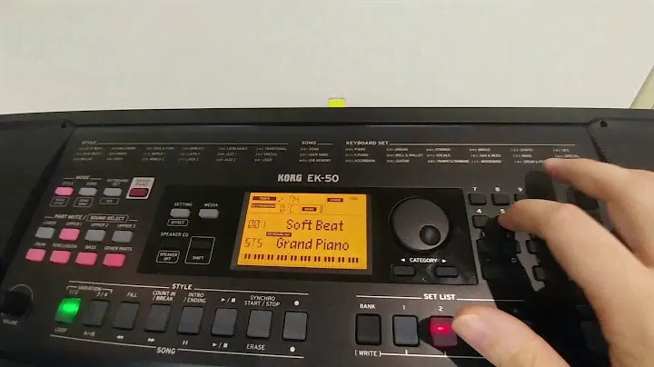 How to download Indian or any other styles to Korg Ek 50