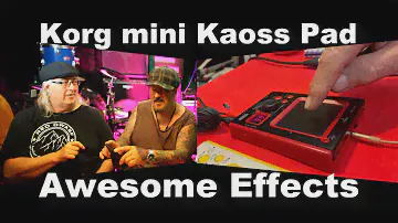 Korg Mini Kaoss Pad worlds best effects in your pocket!