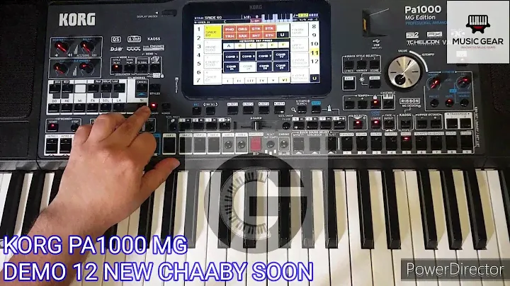 KORG PA1000 MG - DEMO 12 NEW CHAABY SOON