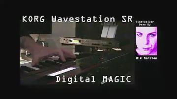 Korg Wavestation SR Digital MAGIC Synthesizer Wavestate Rik Marston