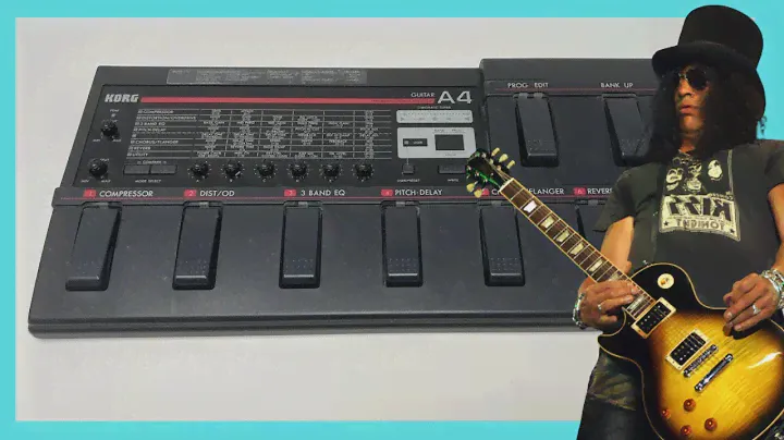 PATCHES - PRESETS - PEDALEIRA KORG A4 - GUNS N’ ROSES - SLASH