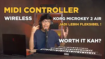 Review Midi Controller Slim Wireless Korg Microkey 2 Air Bikin buat musik Lebih Fleksibel