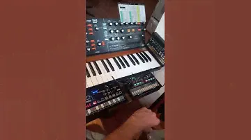 Korg Volca FM 2 & Nubass on the internal speakers #korg