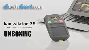 Korg Kaossilator 2s Handheld Synthesizer - Unboxing