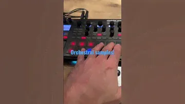 #jamuary day 5: a #jam with orchestral samples #korg #electribe2 #roland