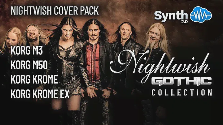 NIGHTWISH GOTHIC COLLECTION SOUND BANK | KORG M3 / M50 / KROME - EX