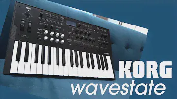 Korg Wavestate Digital Synthesizer Demo | zZounds