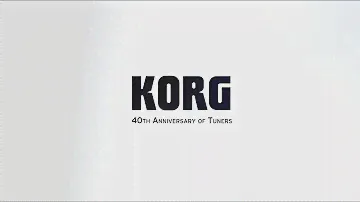 Korg 40th Anniversary of Tuners