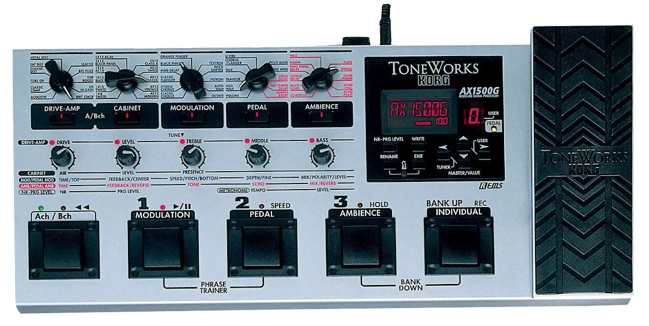 ПРОЦЕССОР ГИТАРНЫЙ KORG AX1500G-0