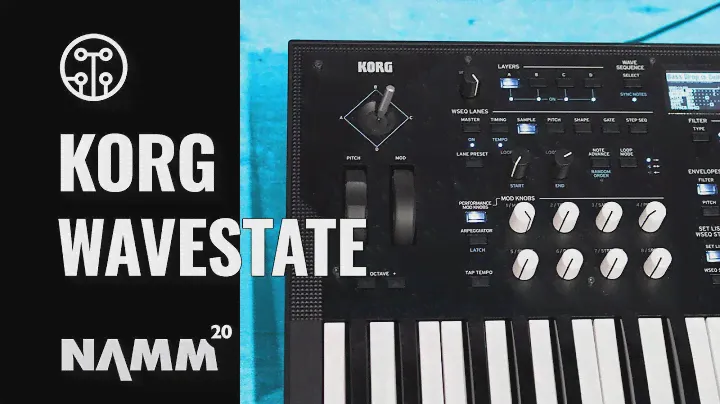 Korg NAMM 2020 | New "Wavestate" wave sequencing synthesizer | Thomann