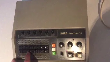 Korg kr-55 drum machine Reverb.com sale