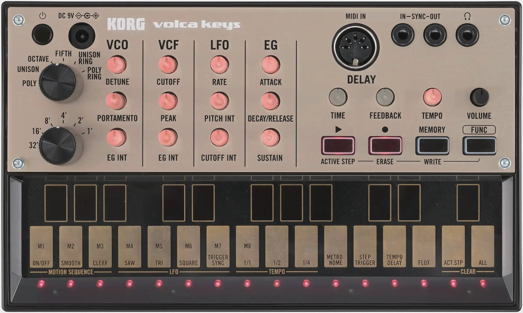 KORG VOLCA KEYS аналоговый грувбокс - синтезатор-0