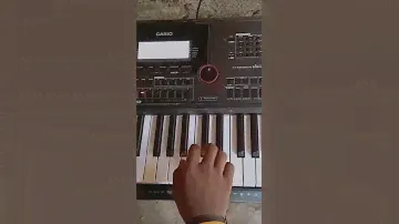 korg X5D saxophone in casio  CTX 9000
