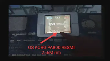 OS KORG PA 800 RAM 256mb
