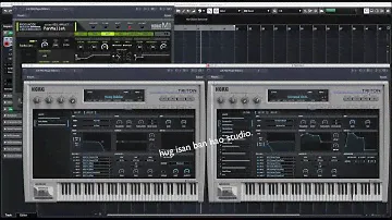 KORG TRITON vsti | cubase 10.5.10 | #vst